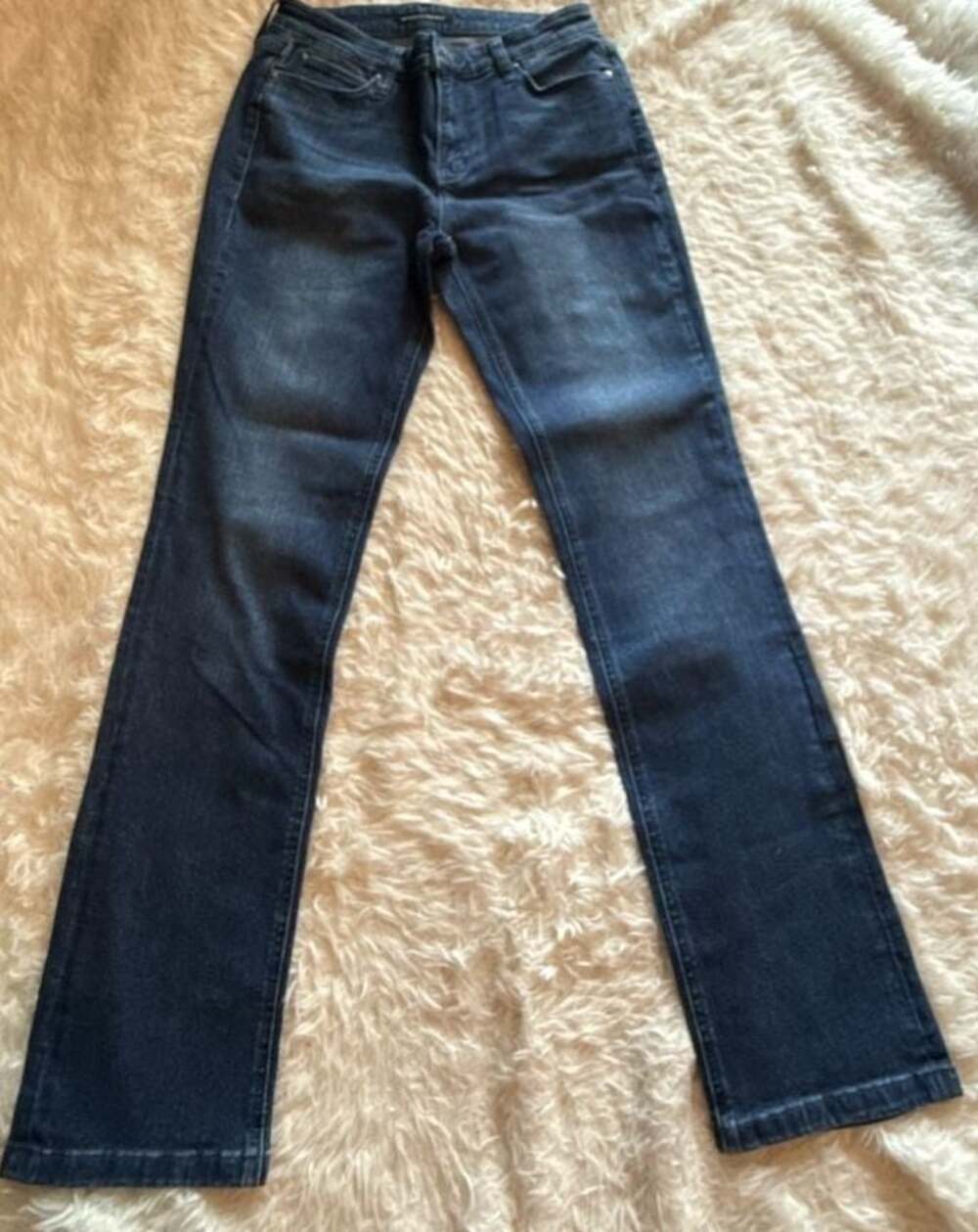 Boston Proper Women's Dark Wash Straight Leg Jeans Size 4
